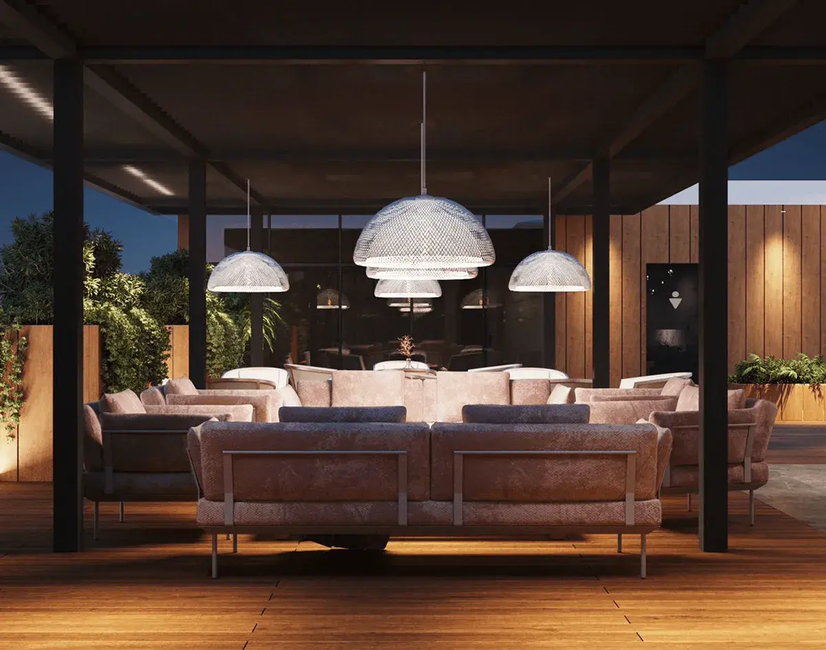 Indoor & Outdoor Lounge
